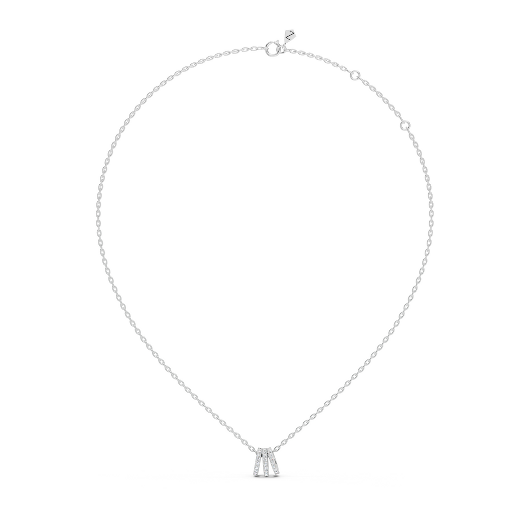 Trilina Diamond Necklace
