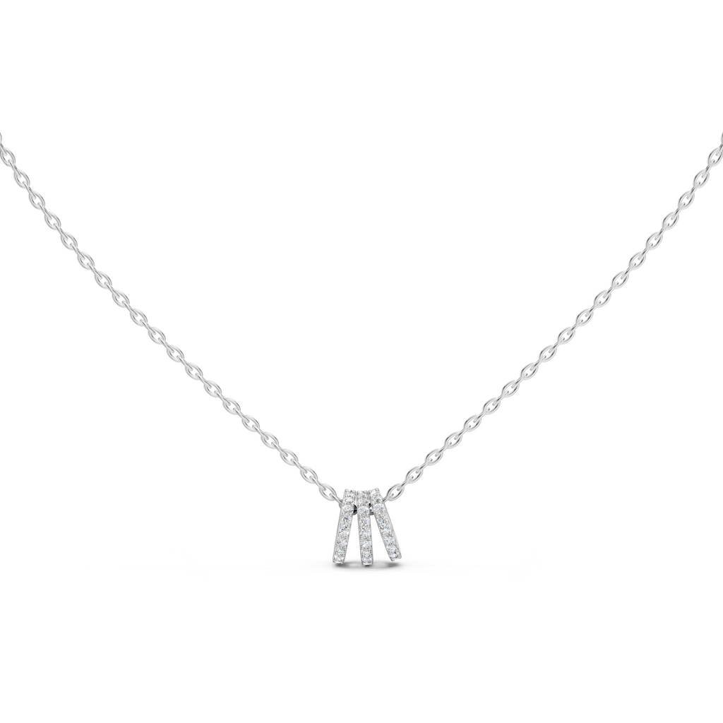 Trilina Diamond Necklace