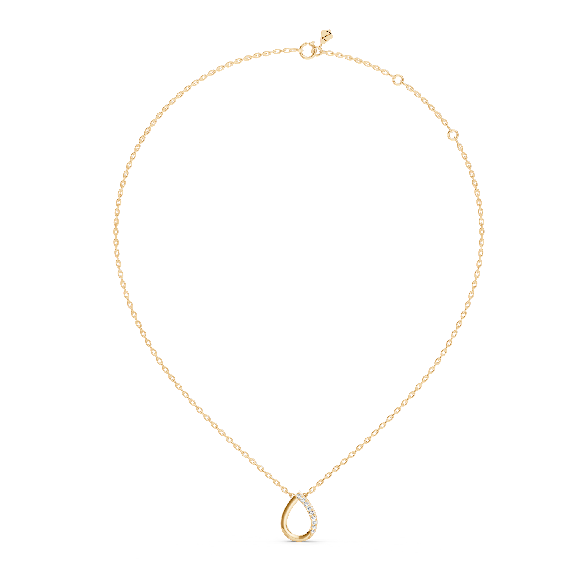 Lágrima Diamond Necklace