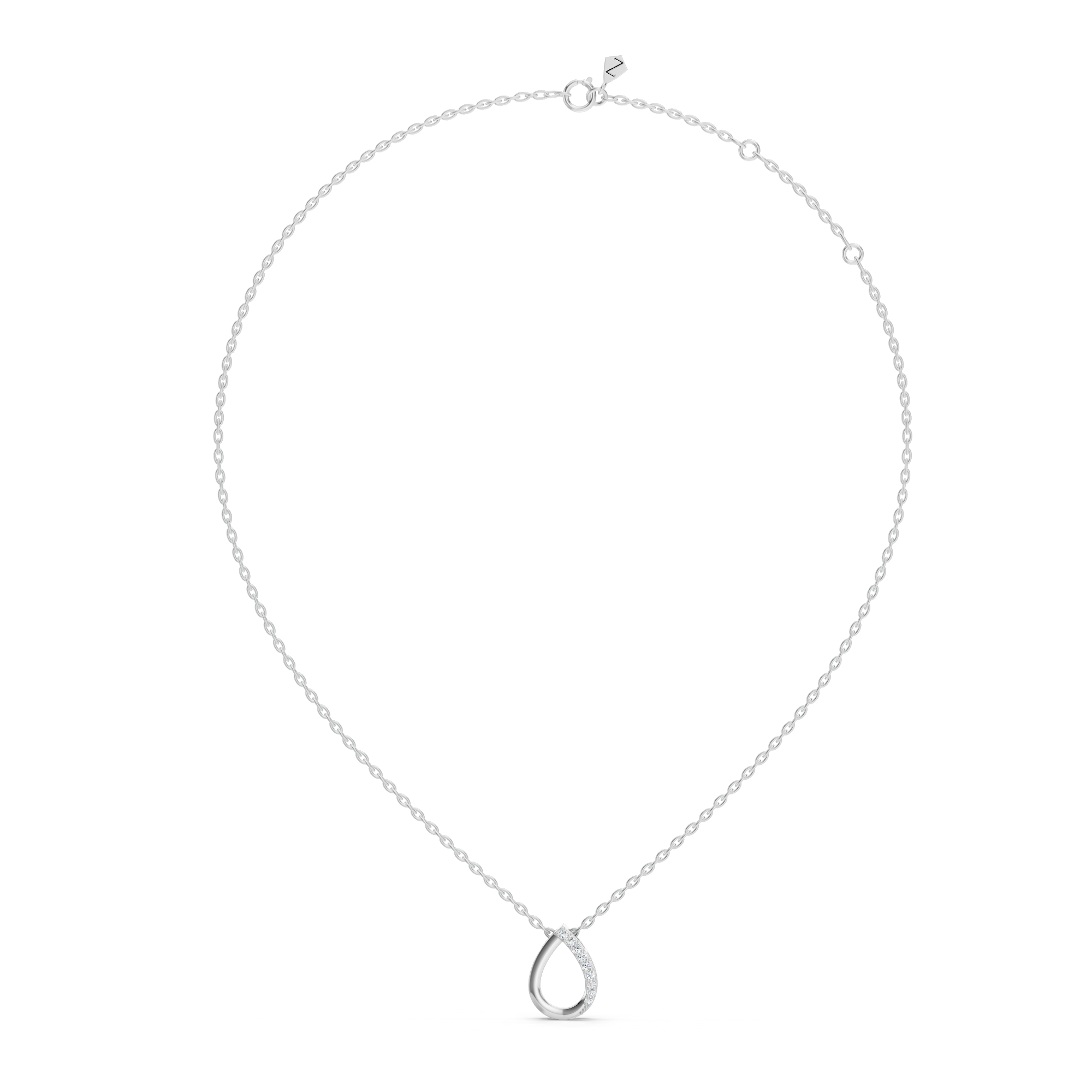 Lágrima Diamond Necklace