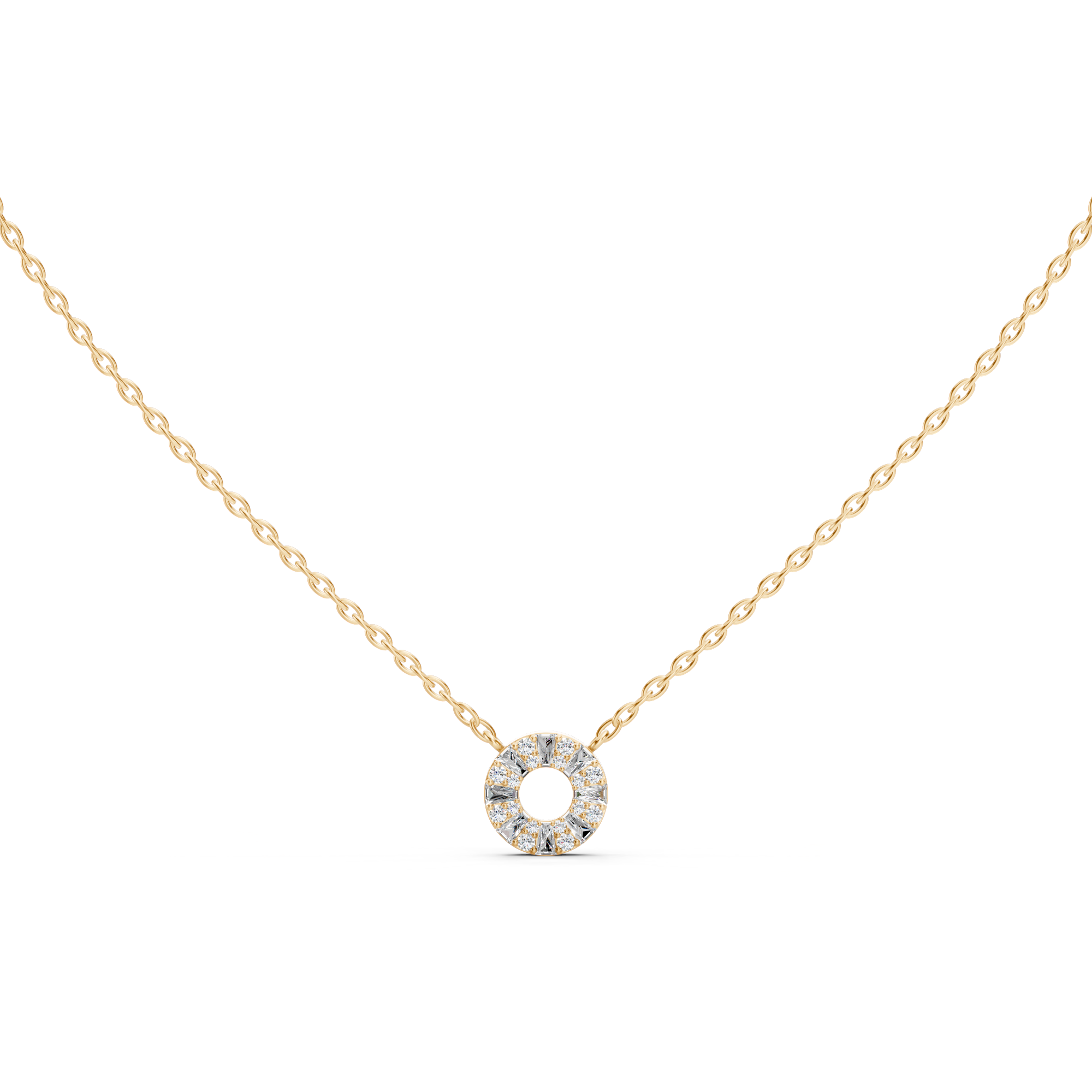 Haloire Diamond Necklace