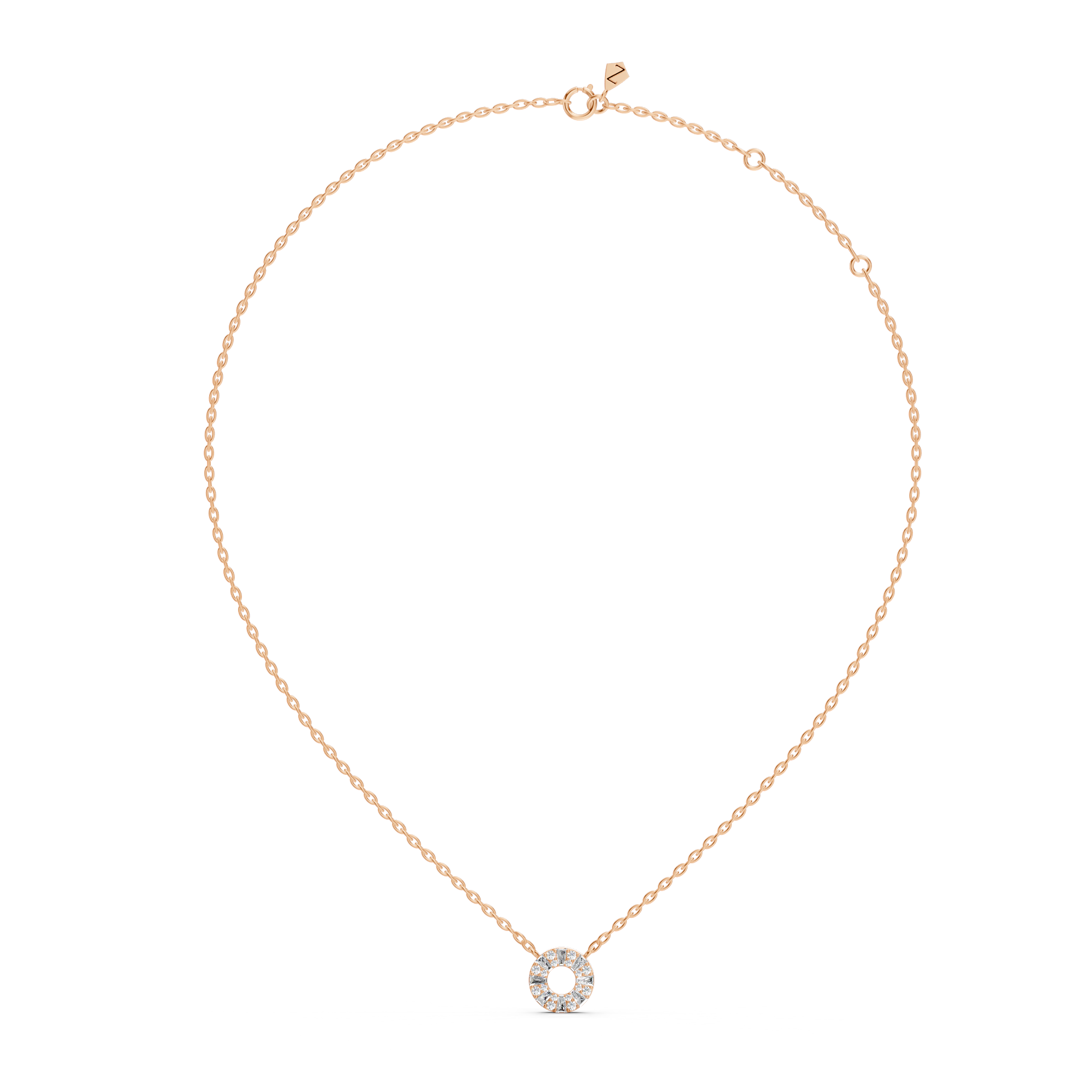 Haloire Diamond Necklace