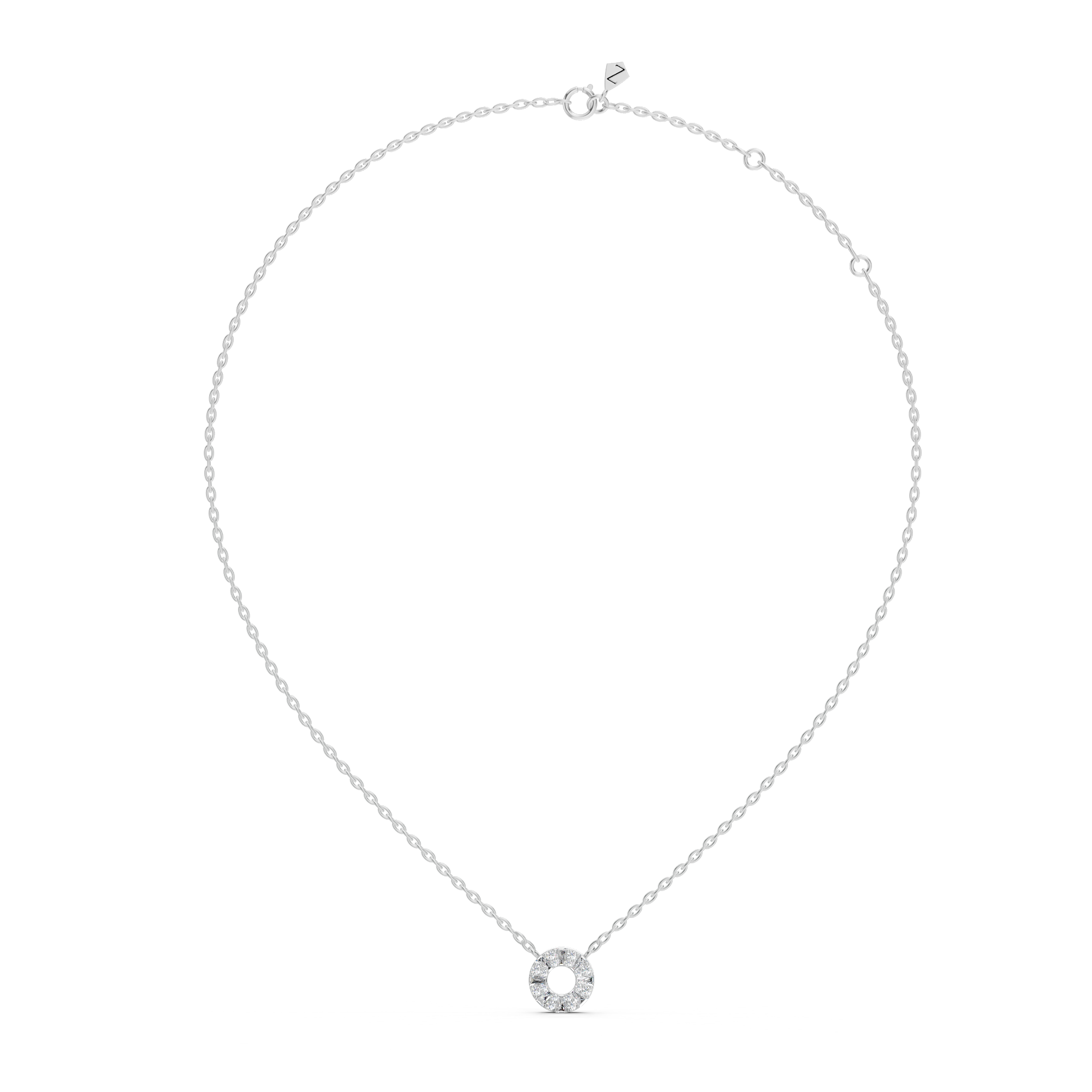 Haloire Diamond Necklace