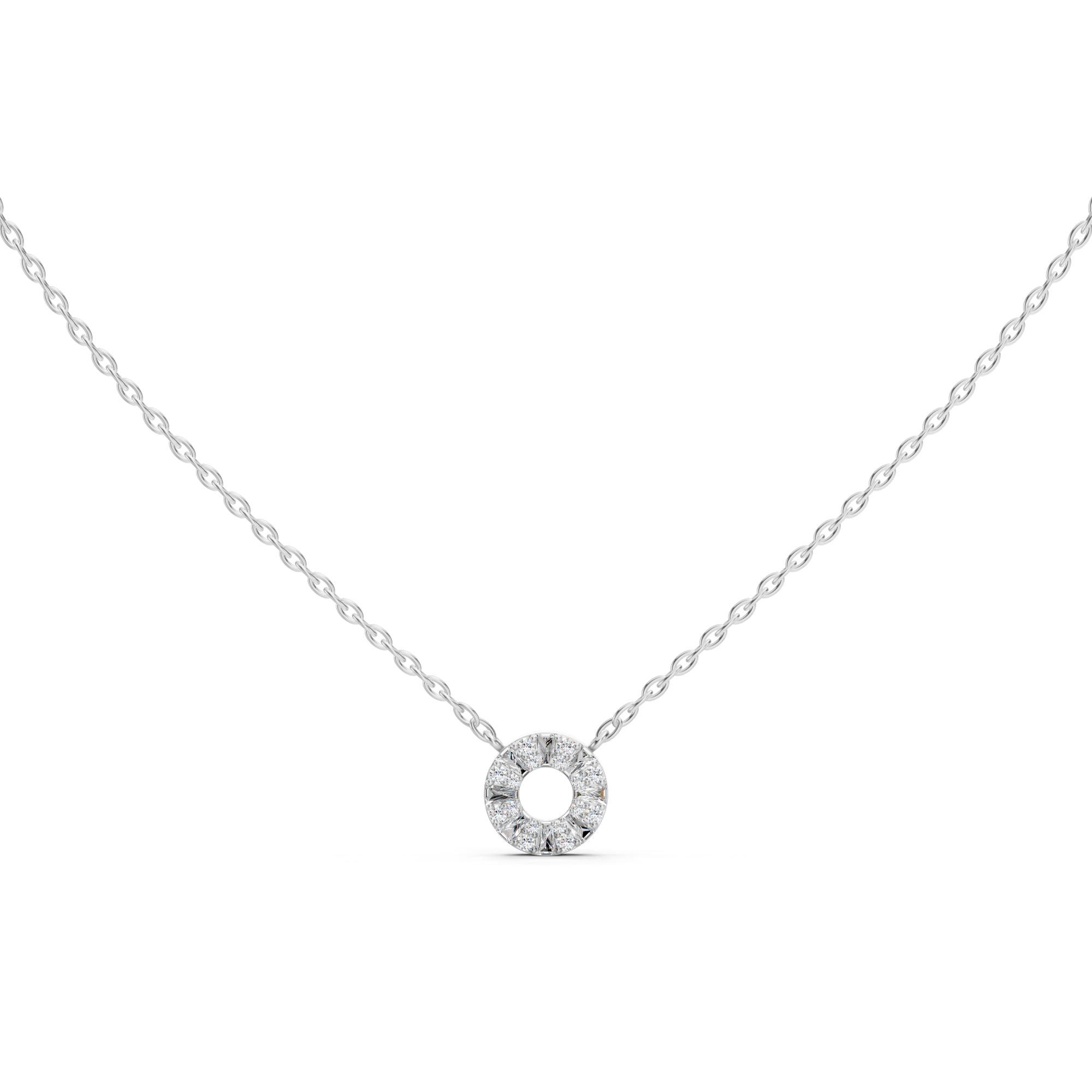 Haloire Diamond Necklace