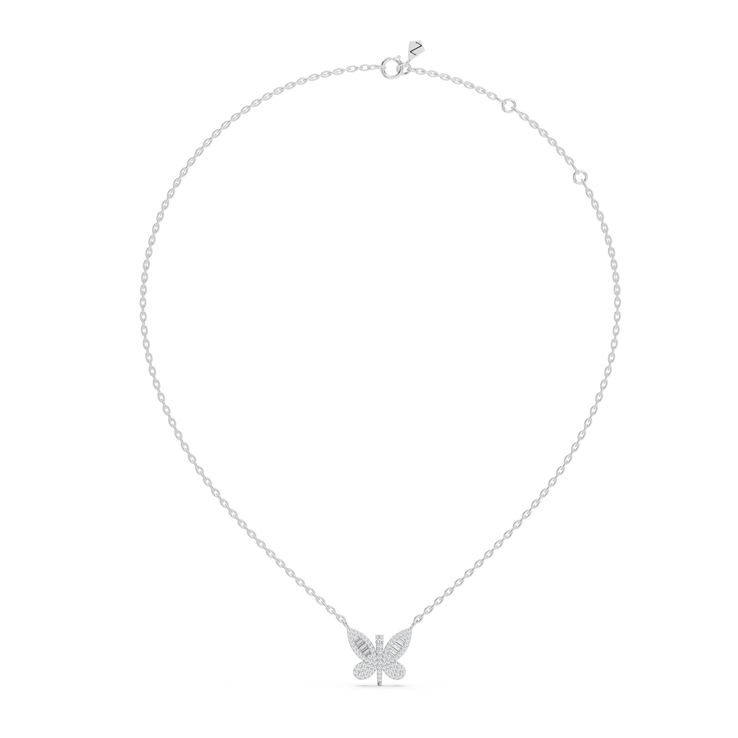 Butterfly Diamond Necklace