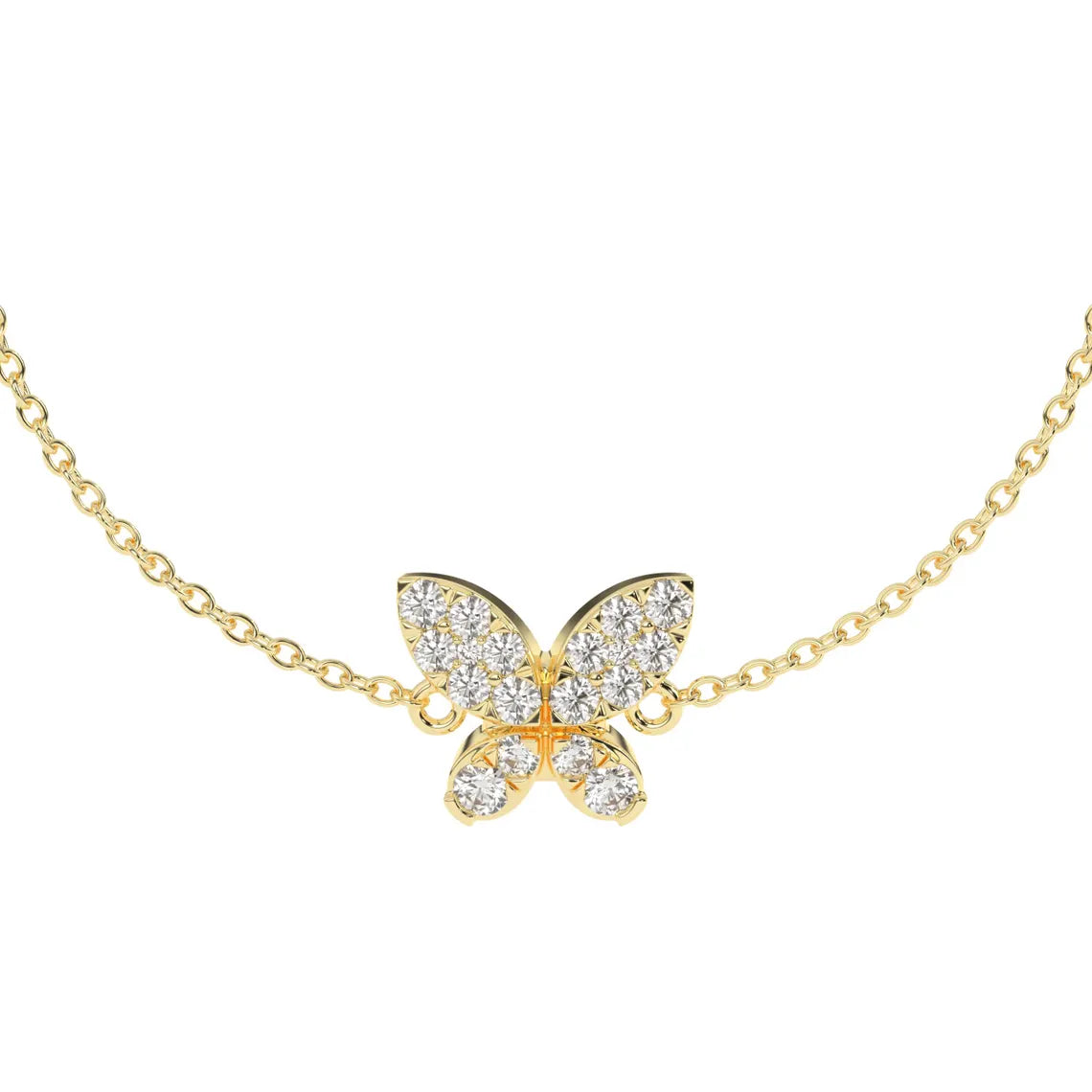 Sylph Butterfly Diamond Bracelet