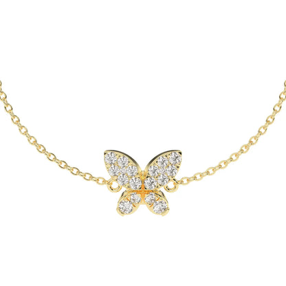 Sylph Butterfly Diamond Bracelet