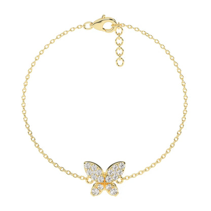 Sylph Butterfly Diamond Bracelet