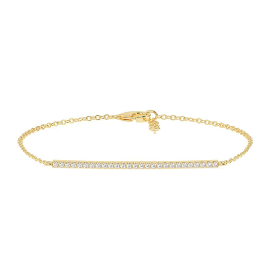 Diamond Bar Bracelet