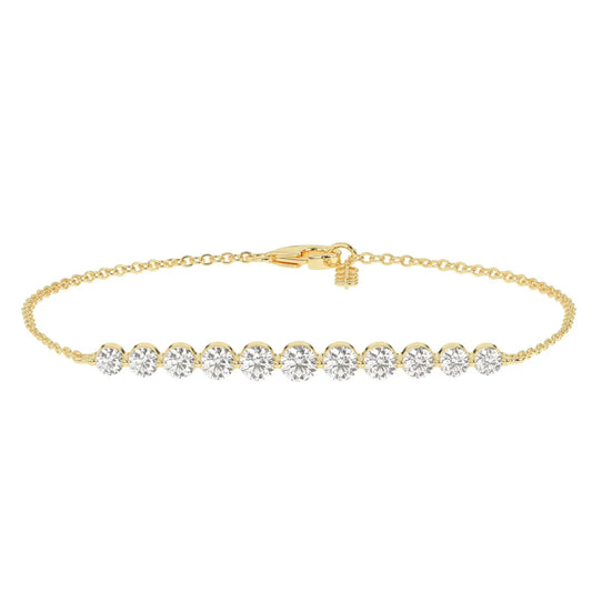 Lumina Diamond Bar Bracelet