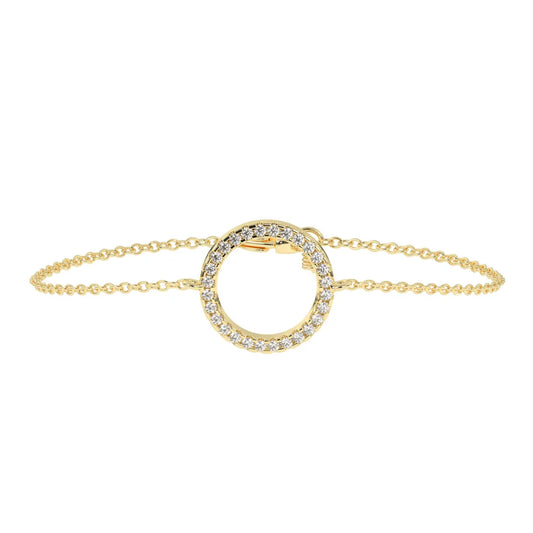 Celestia Elegant Diamond Bracelet