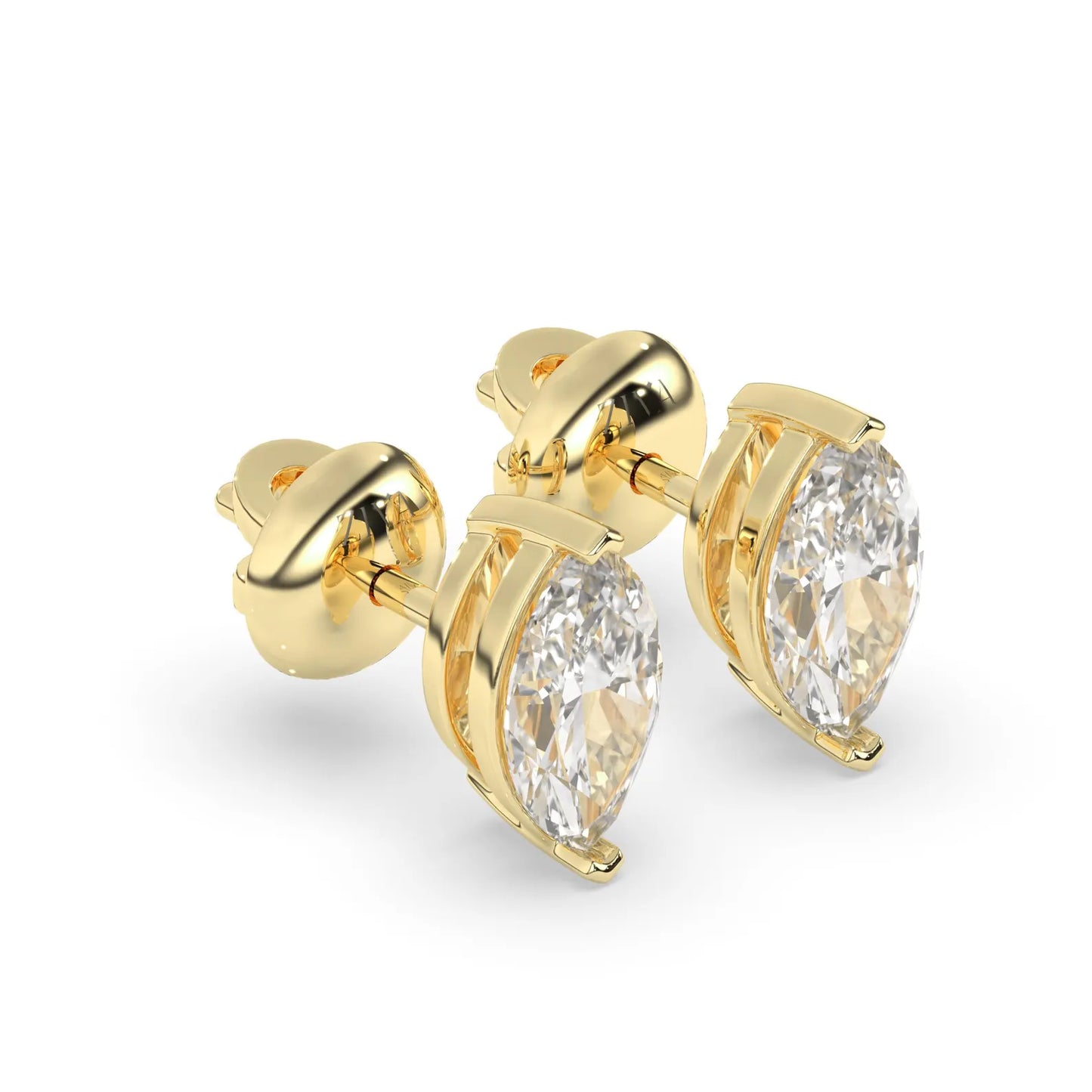 Marquise Stud Earring