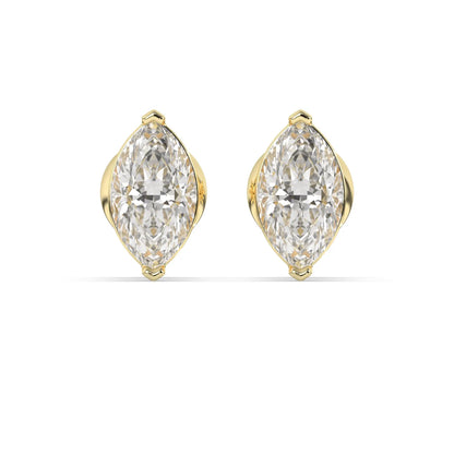 Marquise Stud Earring