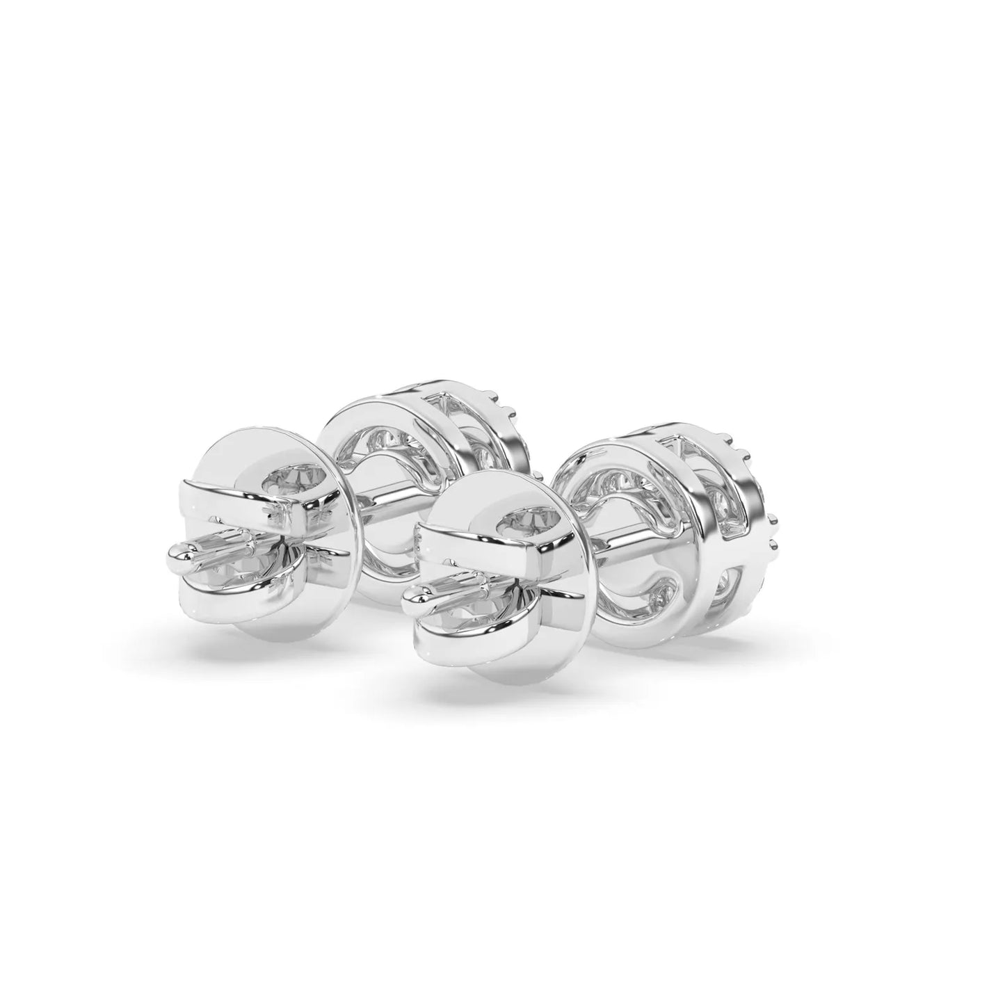 Astralyn Diamond Cluster Stud Earrings