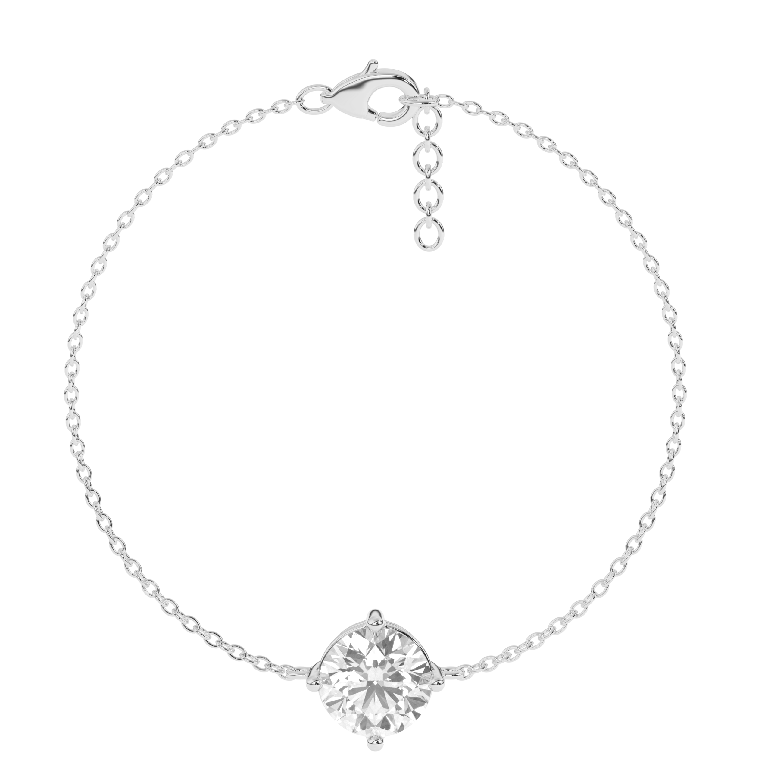 Eclat Solitaire Diamond Bracelet