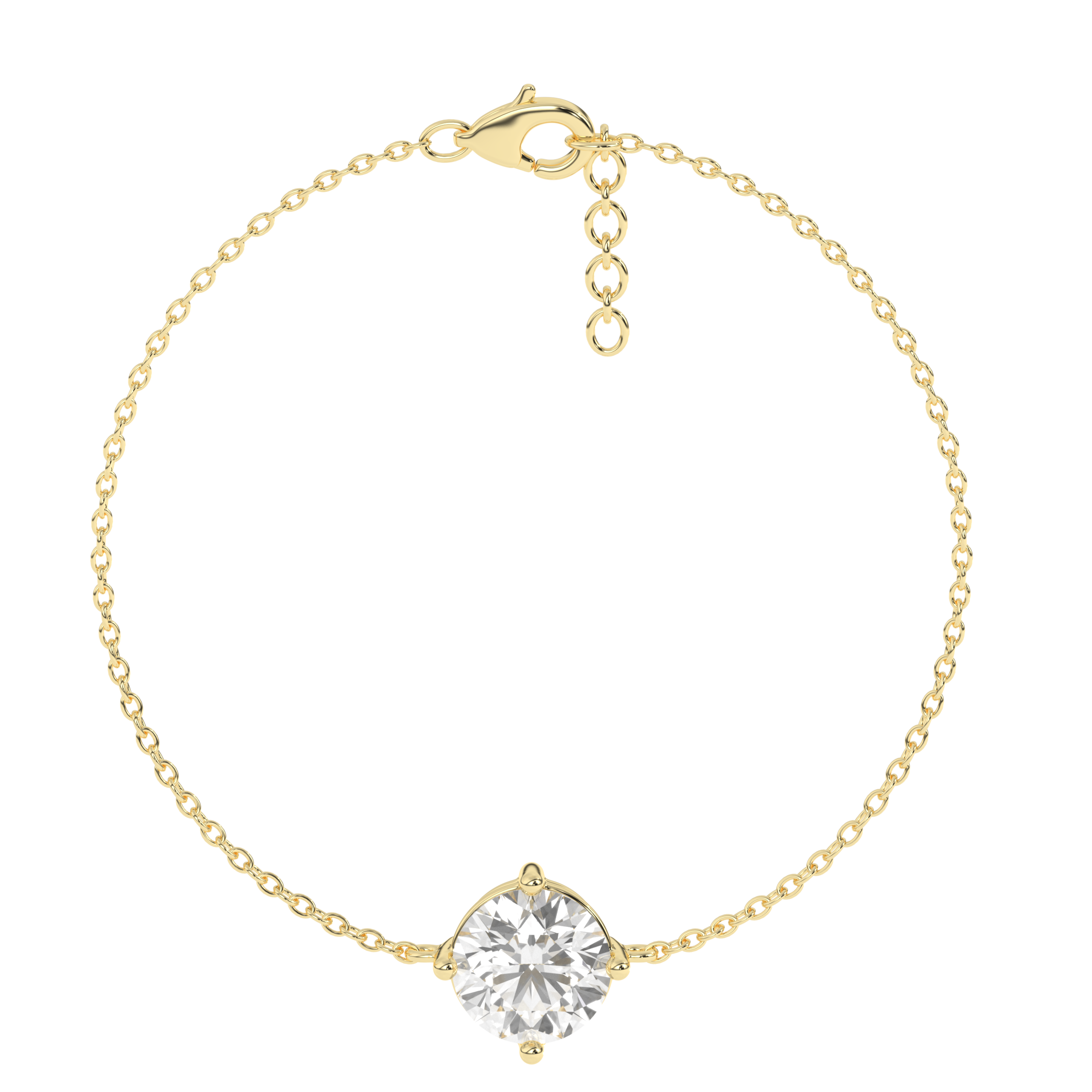 Eclat Solitaire Diamond Bracelet