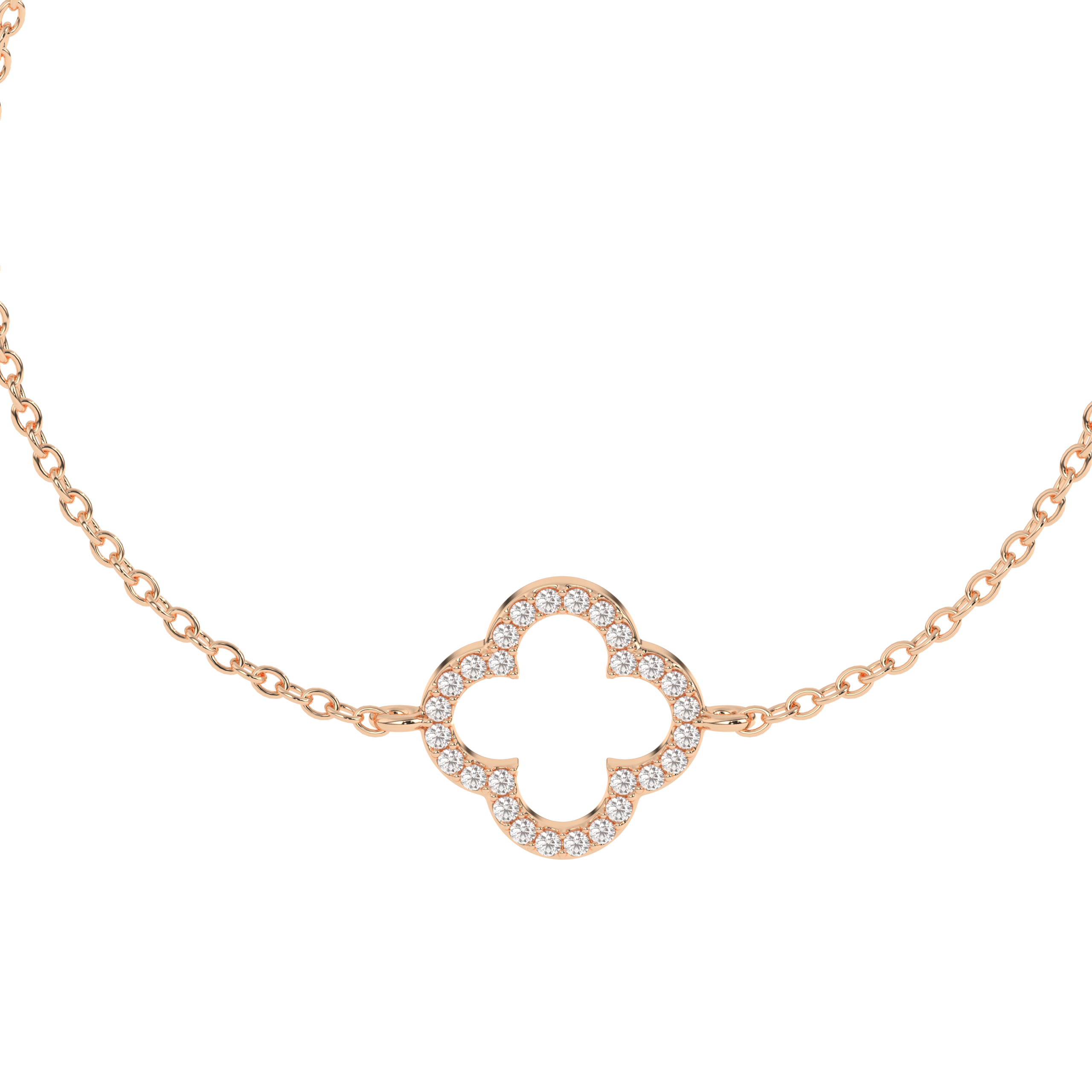 Clover Diamond Bracelet