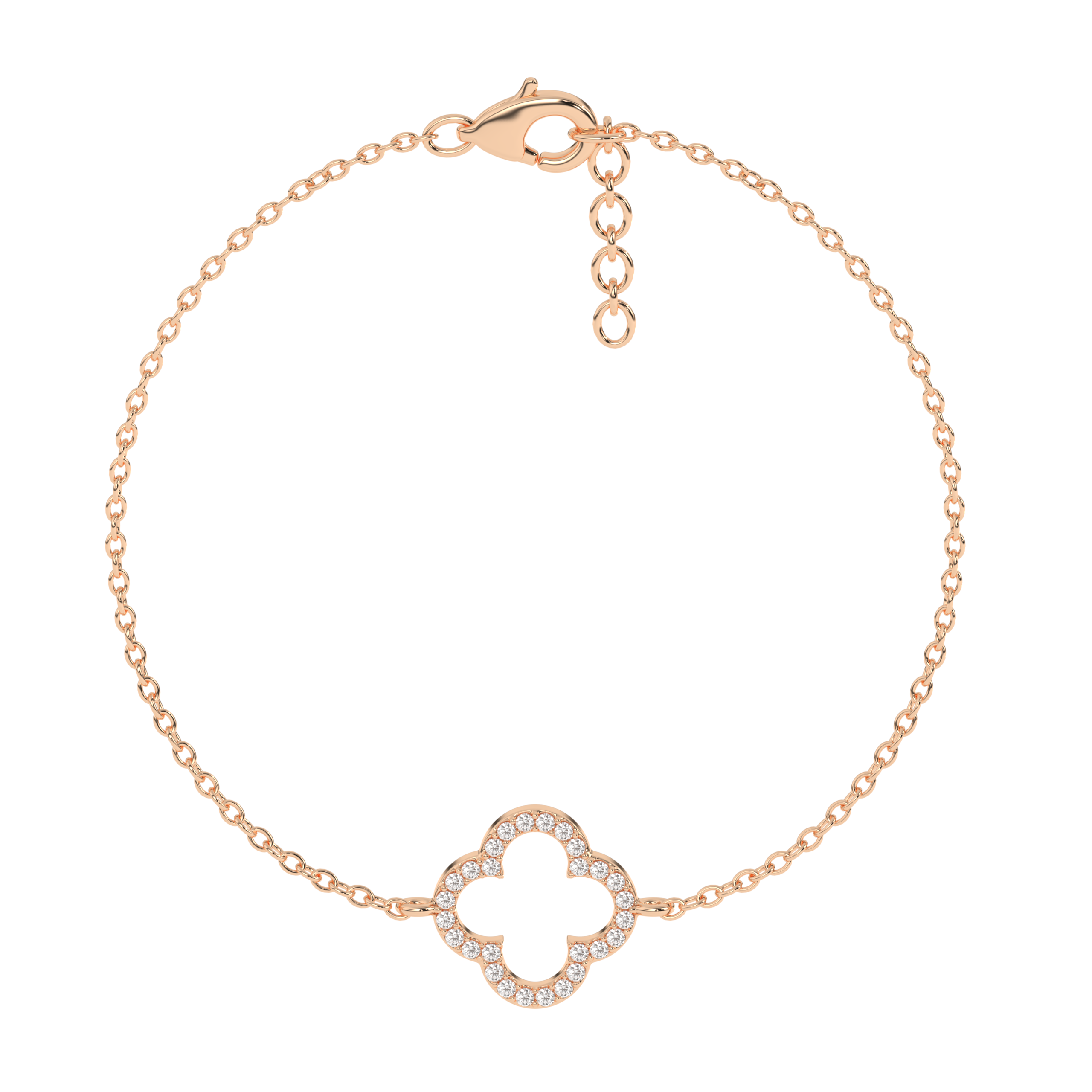 Clover Diamond Bracelet