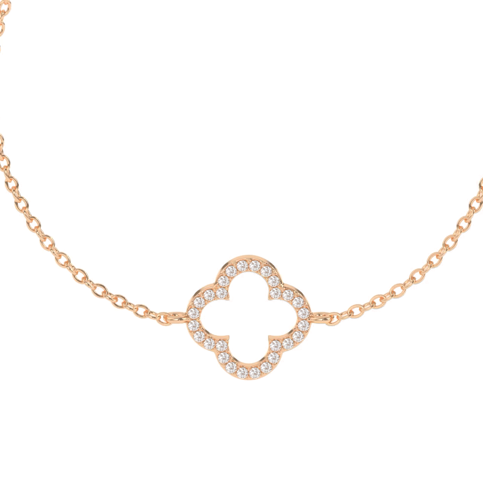 Clover Diamond Bracelet