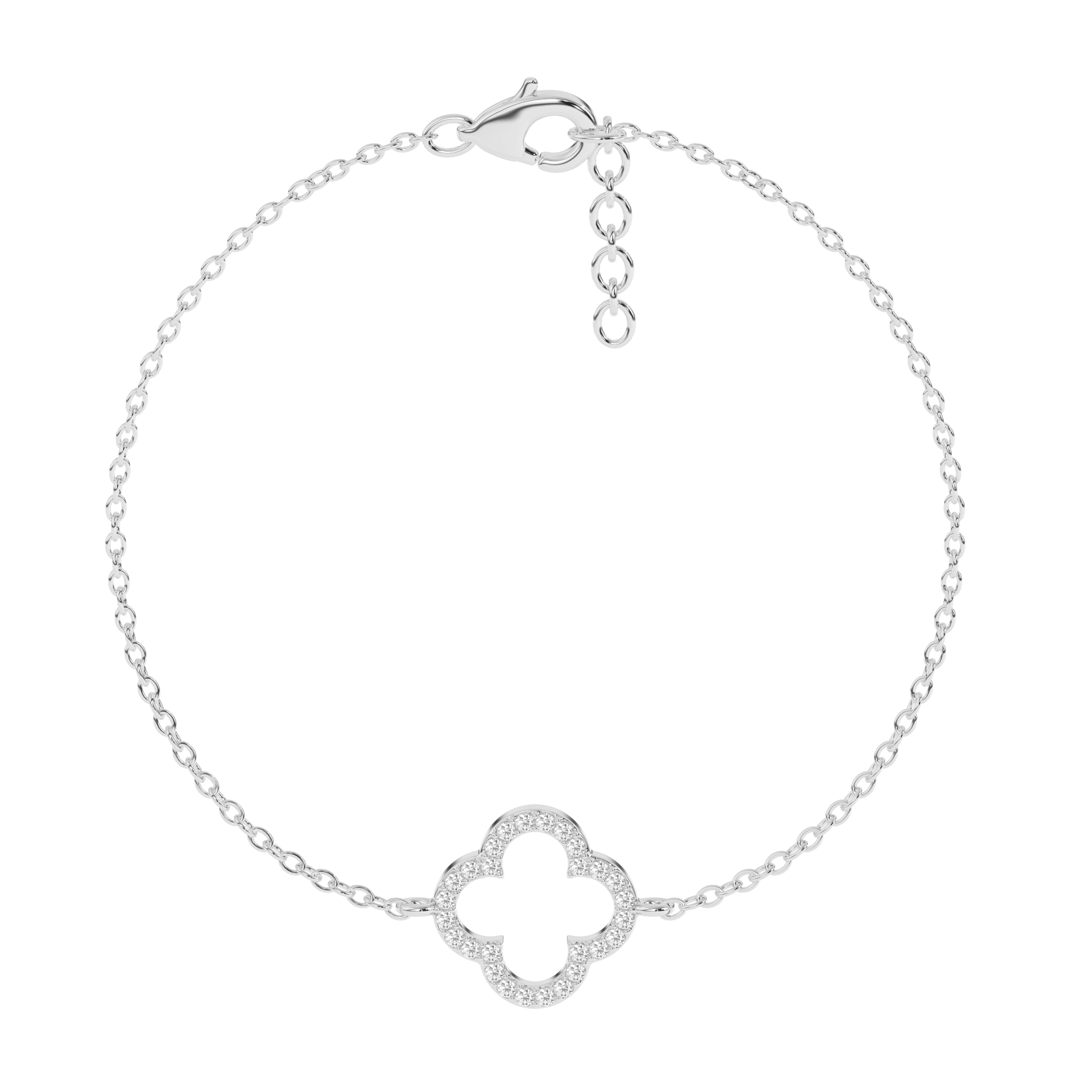 Clover Diamond Bracelet
