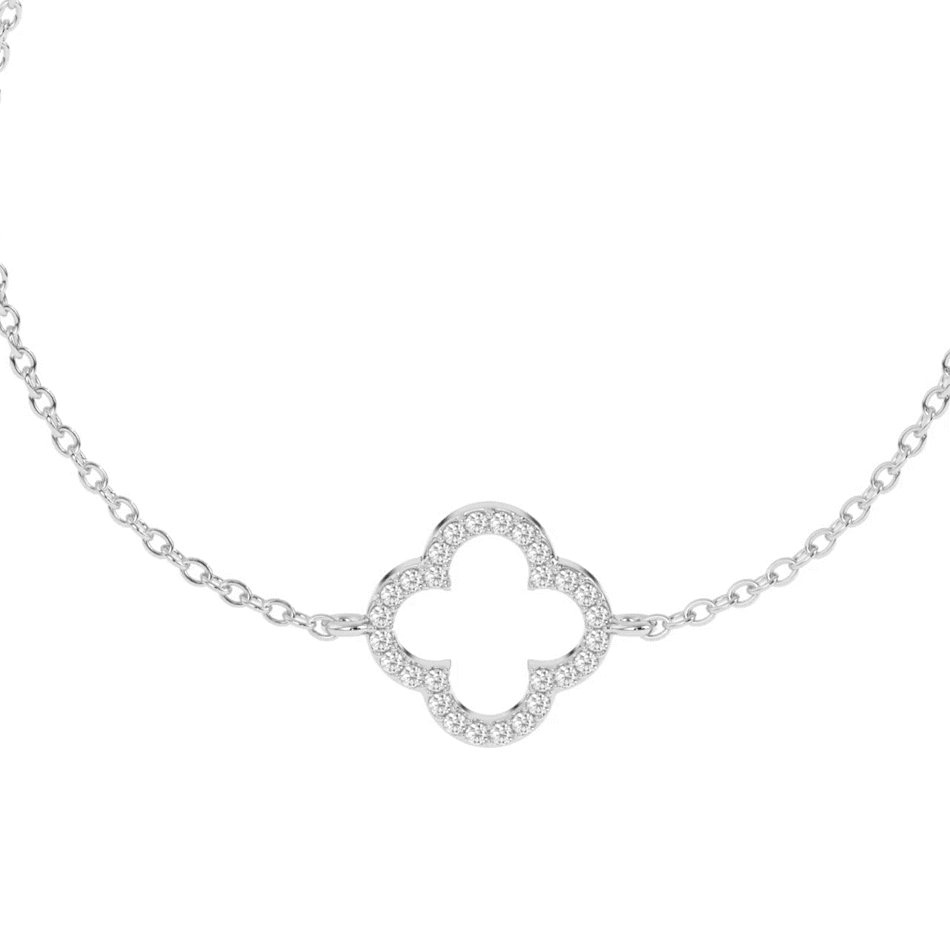 Clover Diamond Bracelet