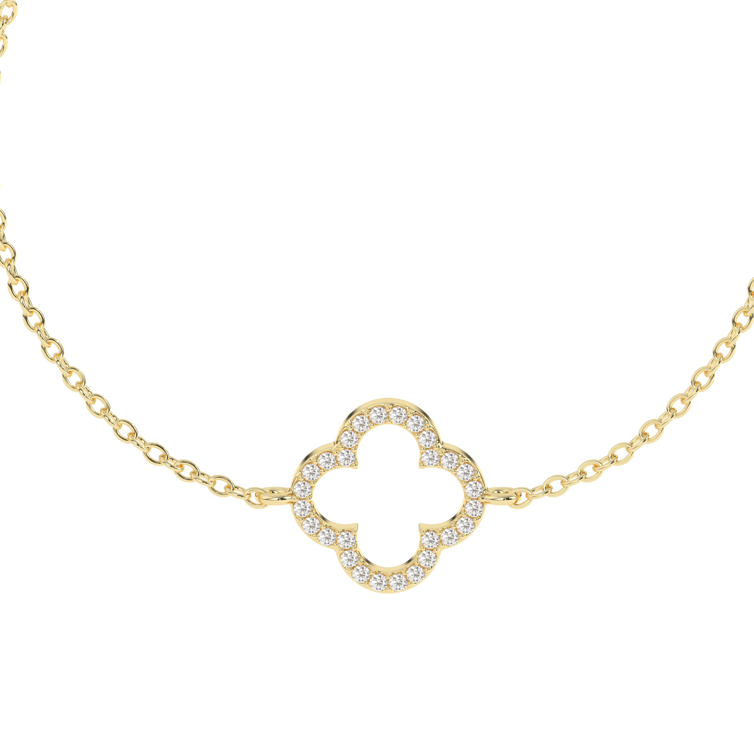 Clover Diamond Bracelet