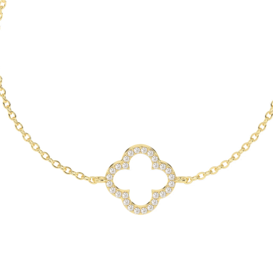 Clover Diamond Bracelet