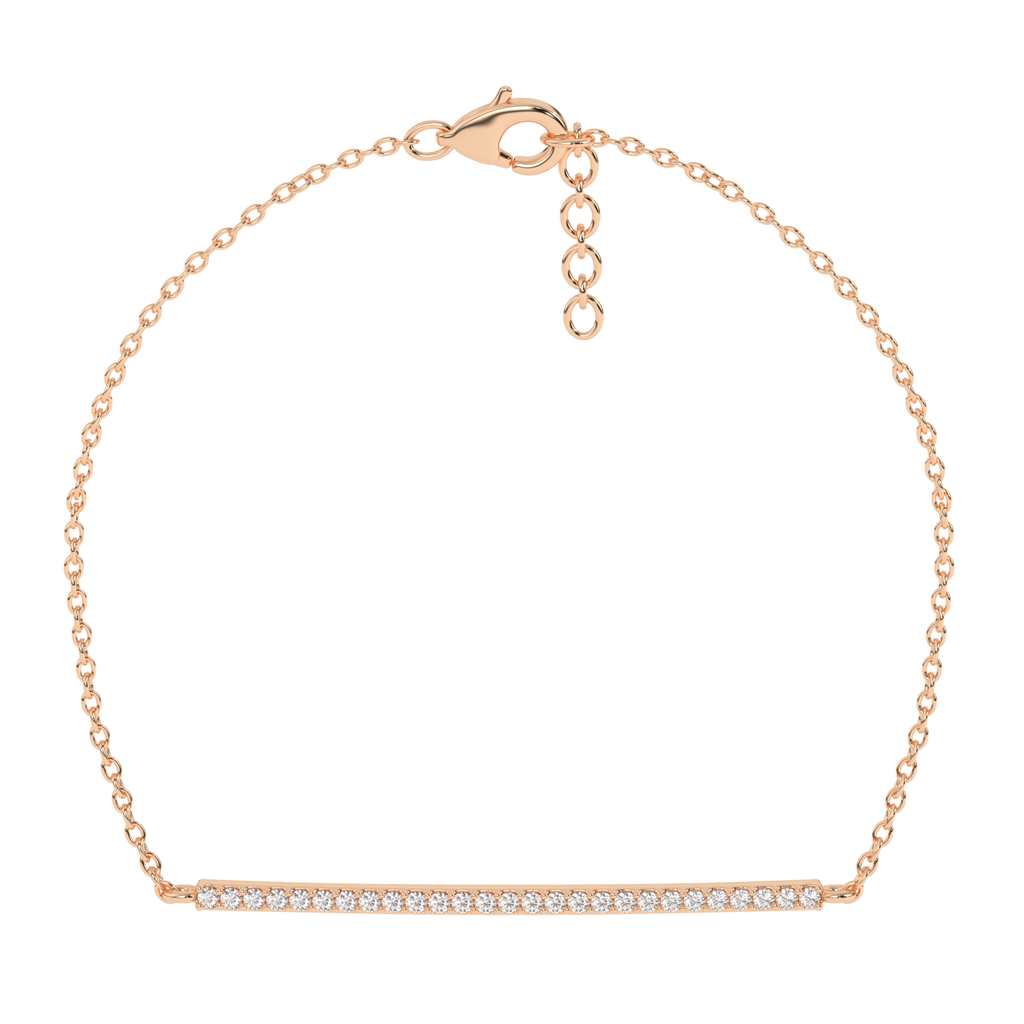 Diamond Bar Bracelet