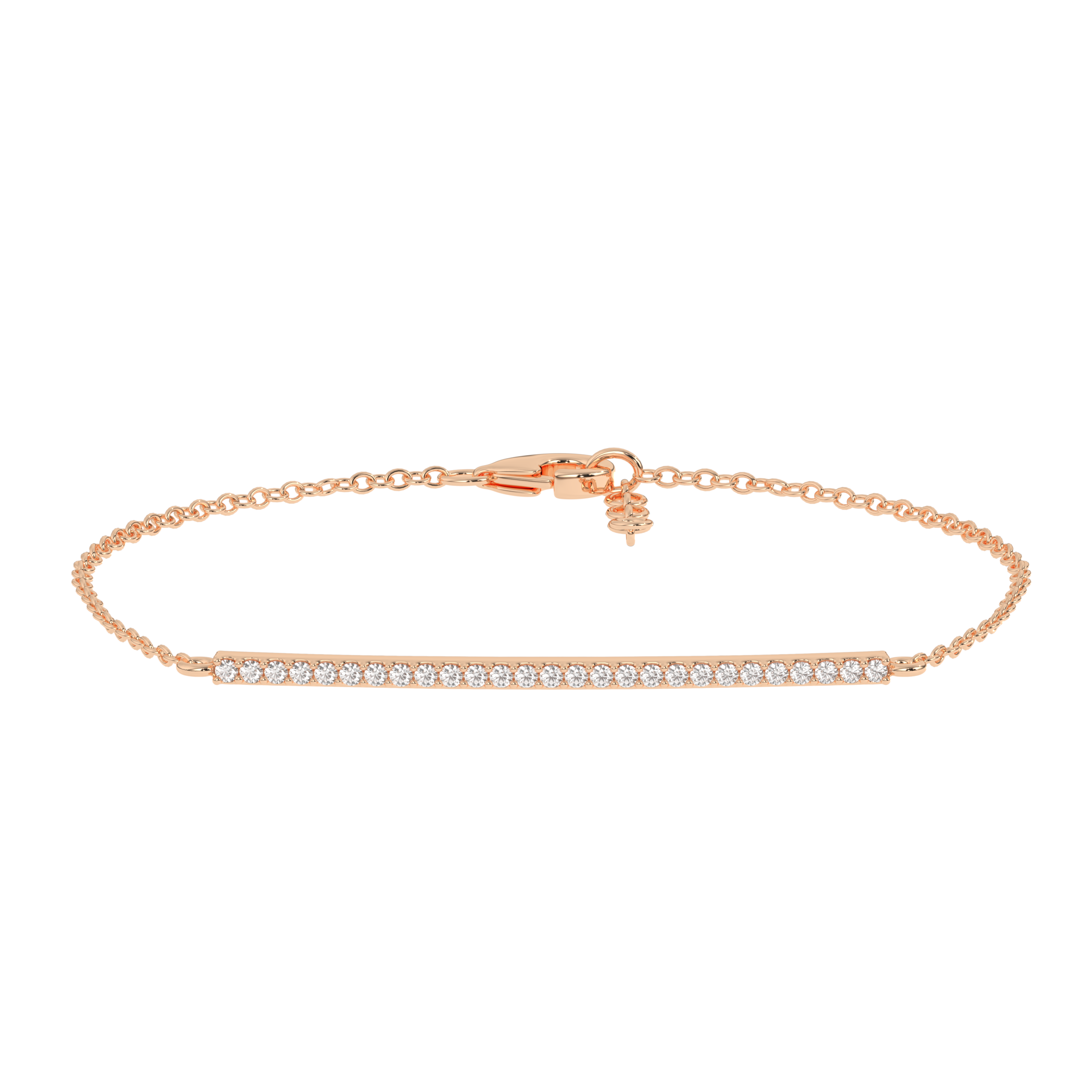 Diamond Bar Bracelet