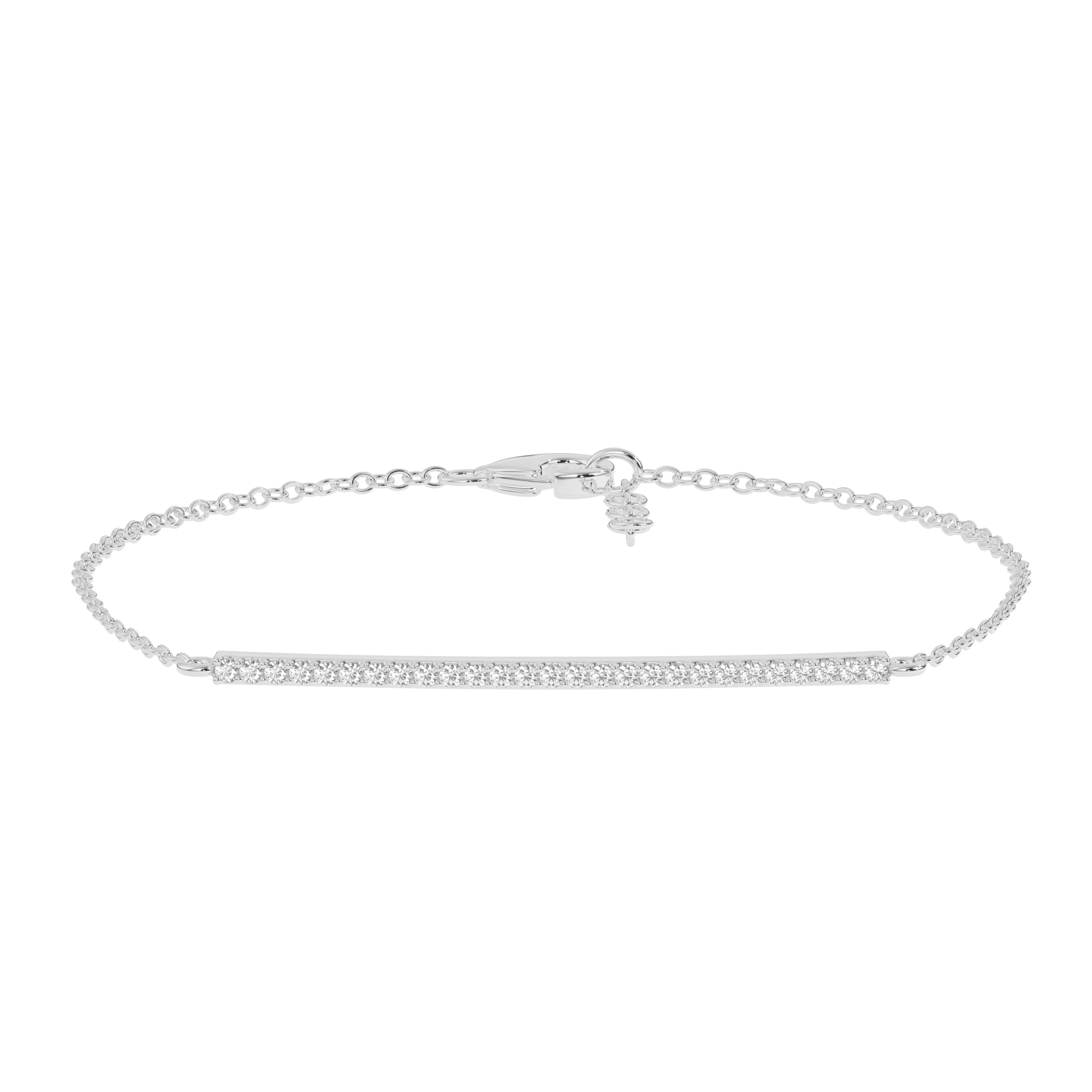Diamond Bar Bracelet