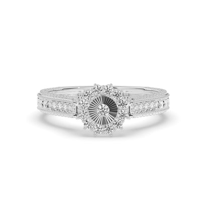 Veloria Halo Diamond Ring