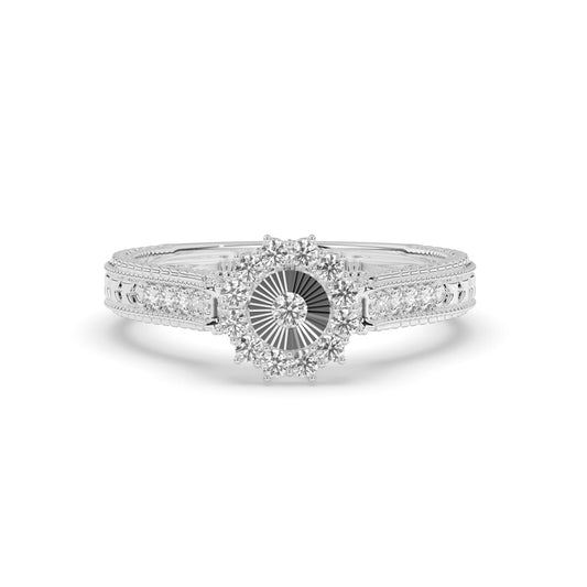 Veloria Halo Diamond Ring