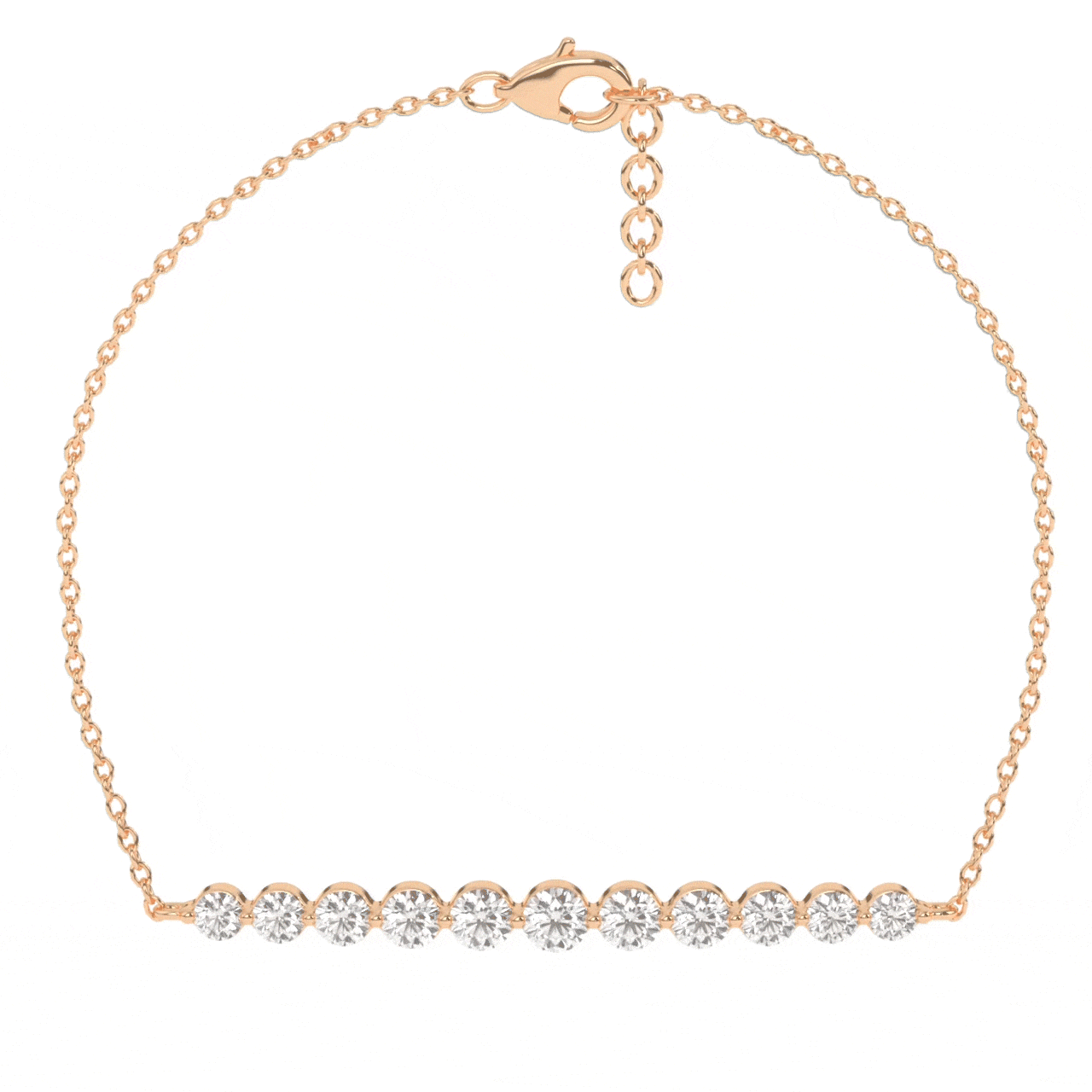 Lumina Diamond Bar Bracelet