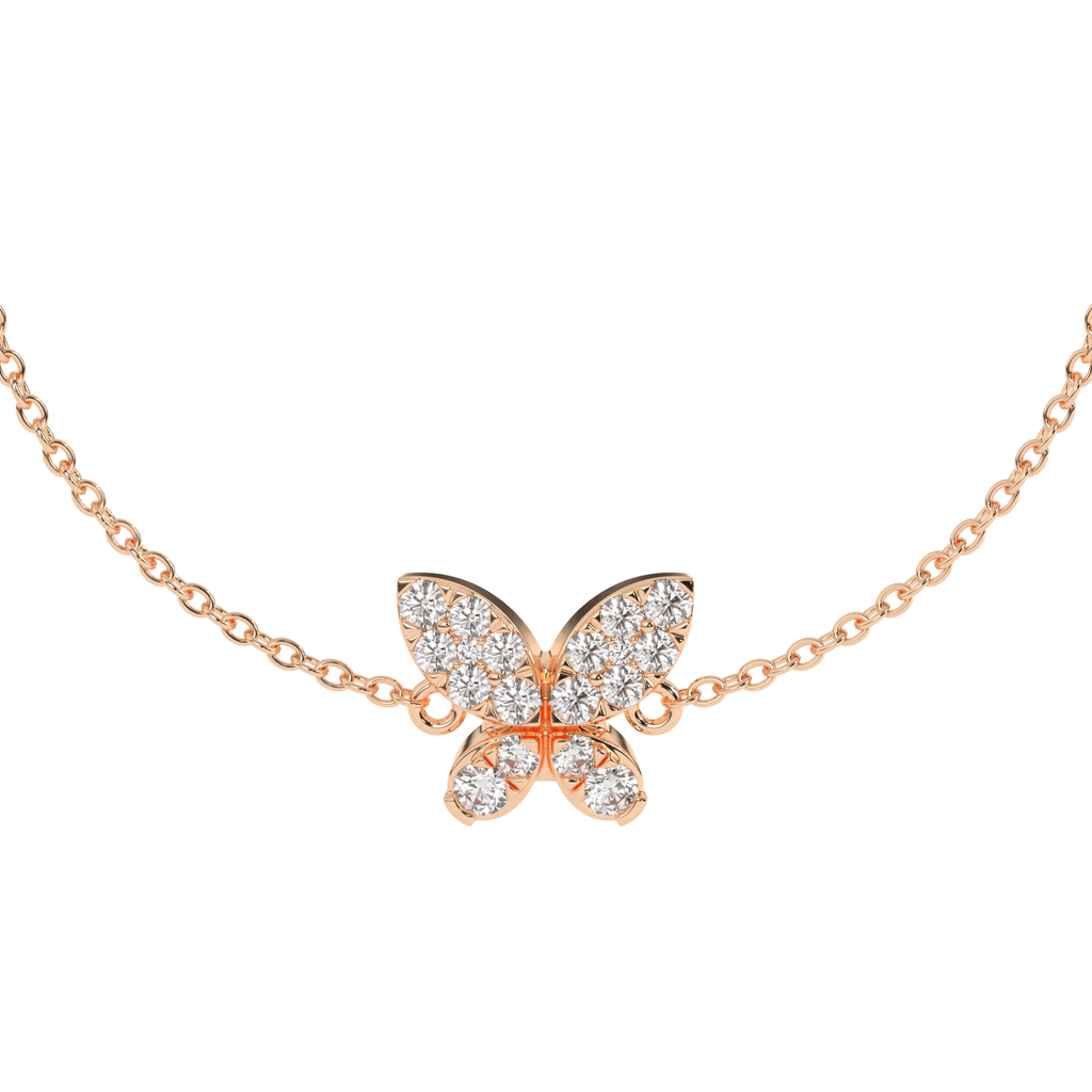 Sylph Butterfly Diamond Bracelet