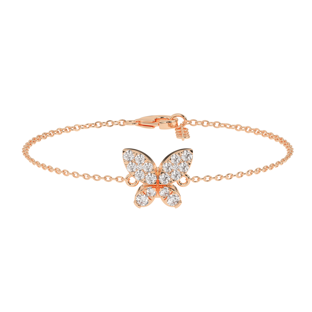 Sylph Butterfly Diamond Bracelet