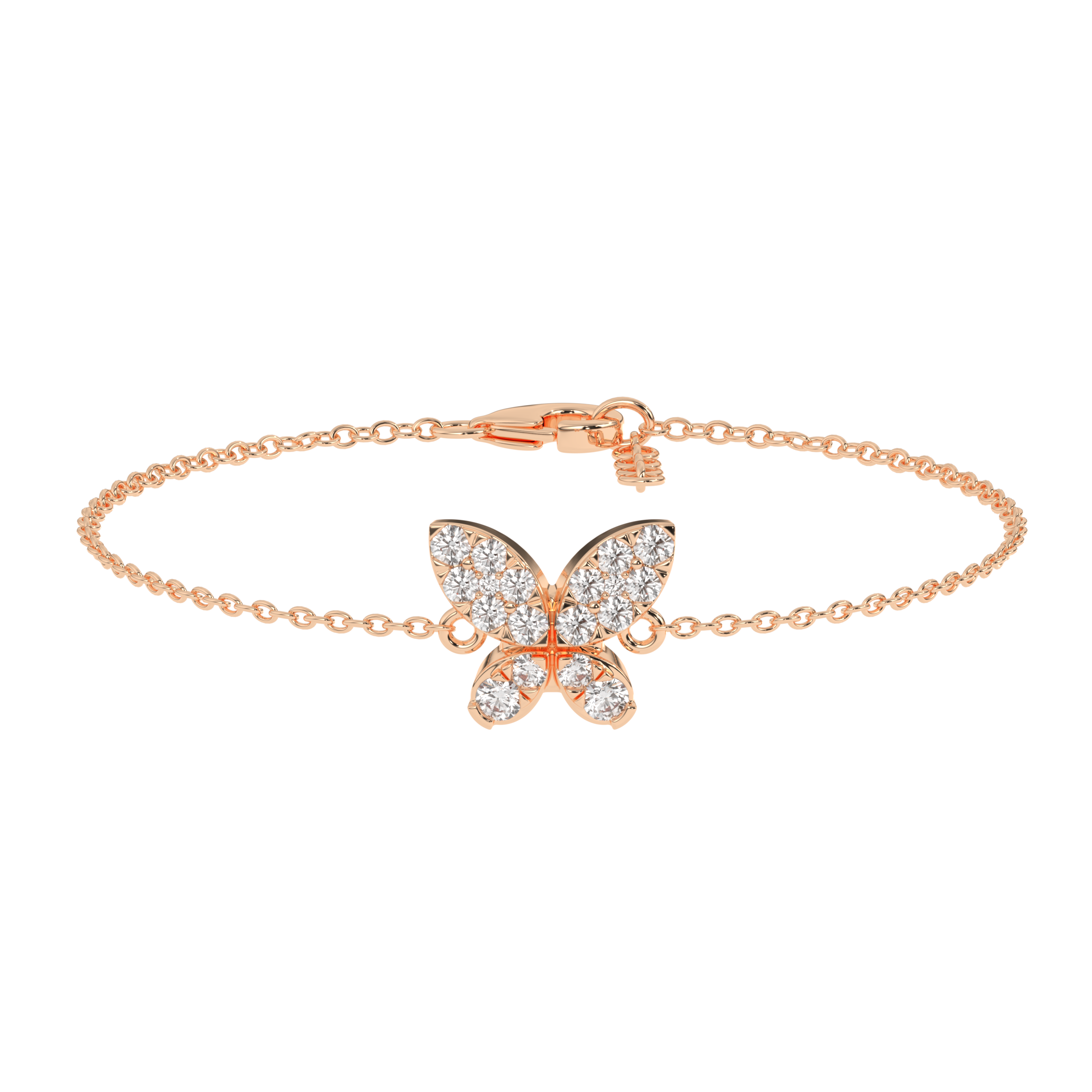 Sylph Butterfly Diamond Bracelet