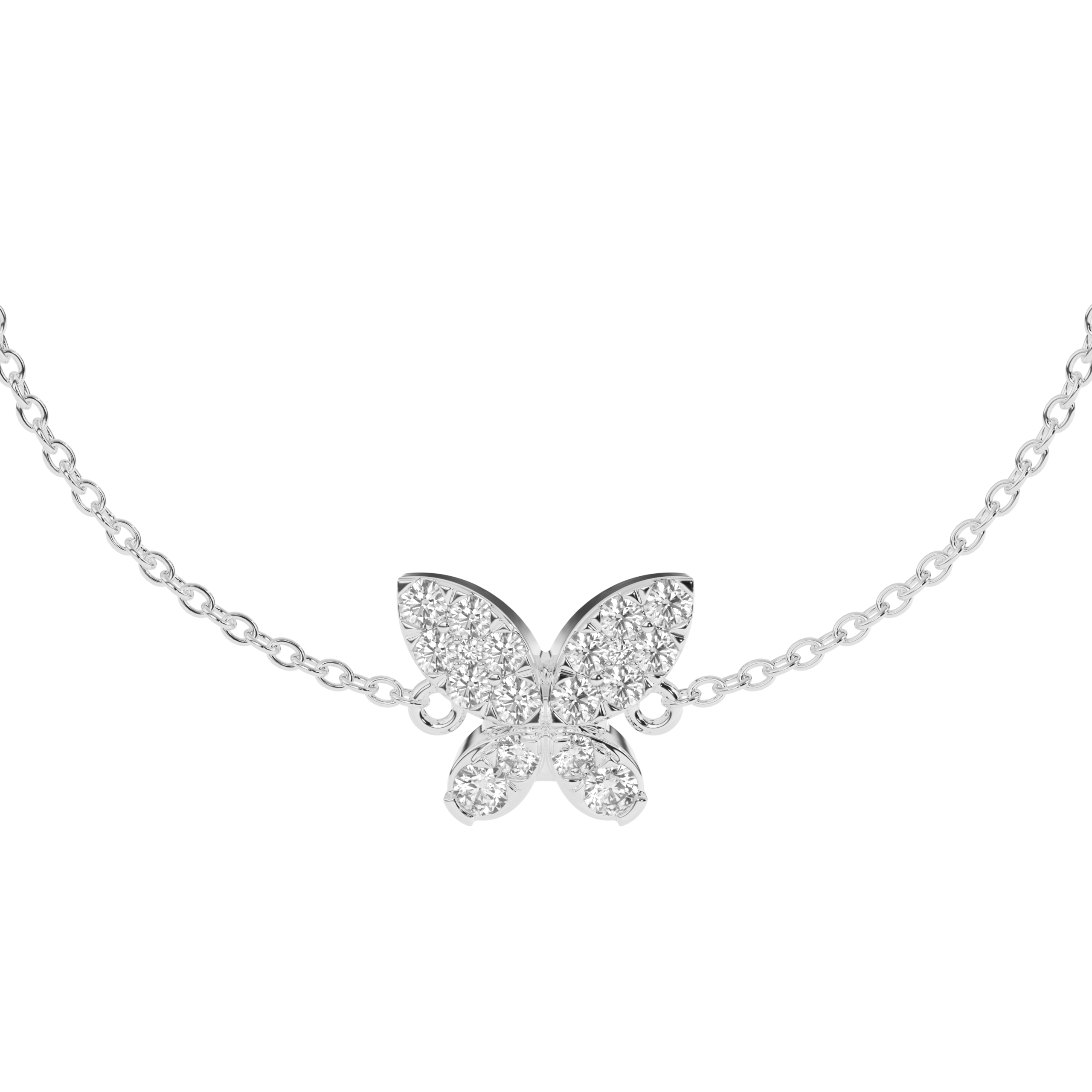Sylph Butterfly Diamond Bracelet