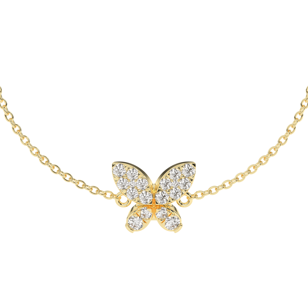Sylph Butterfly Diamond Bracelet