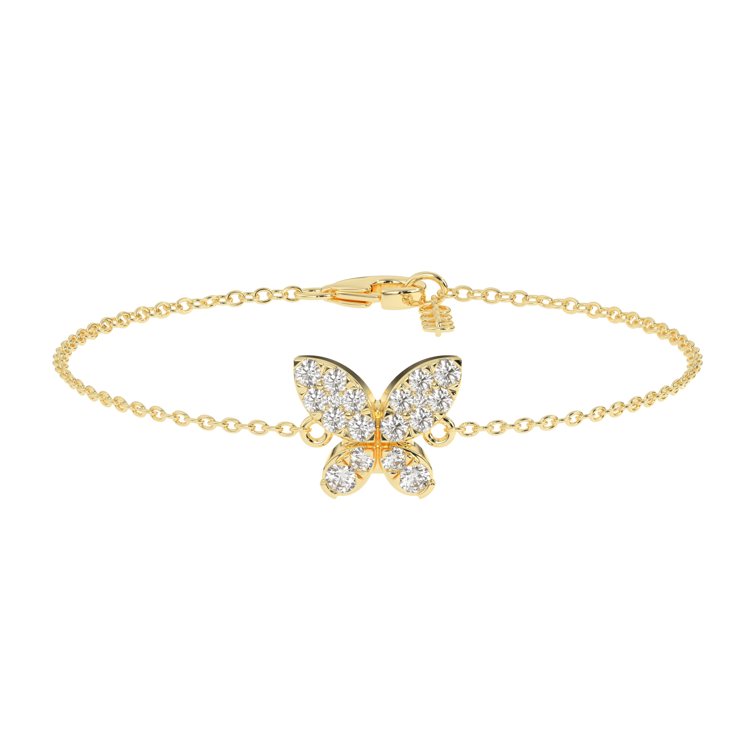 Sylph Butterfly Diamond Bracelet