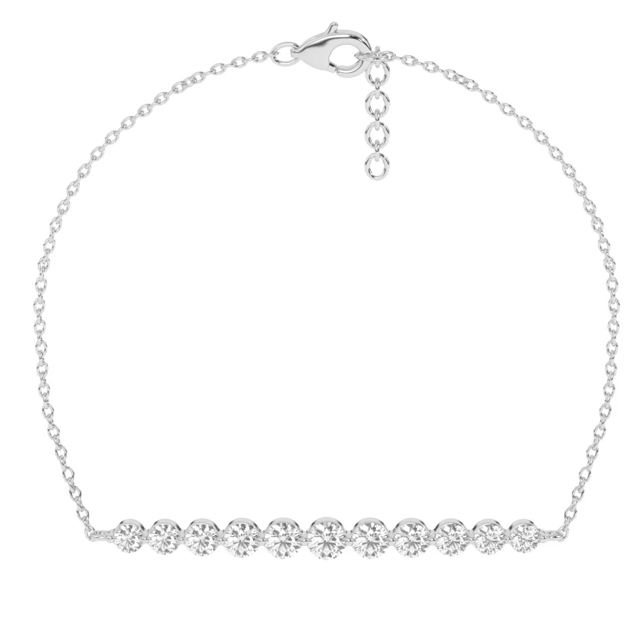 Lumina Diamond Bar Bracelet