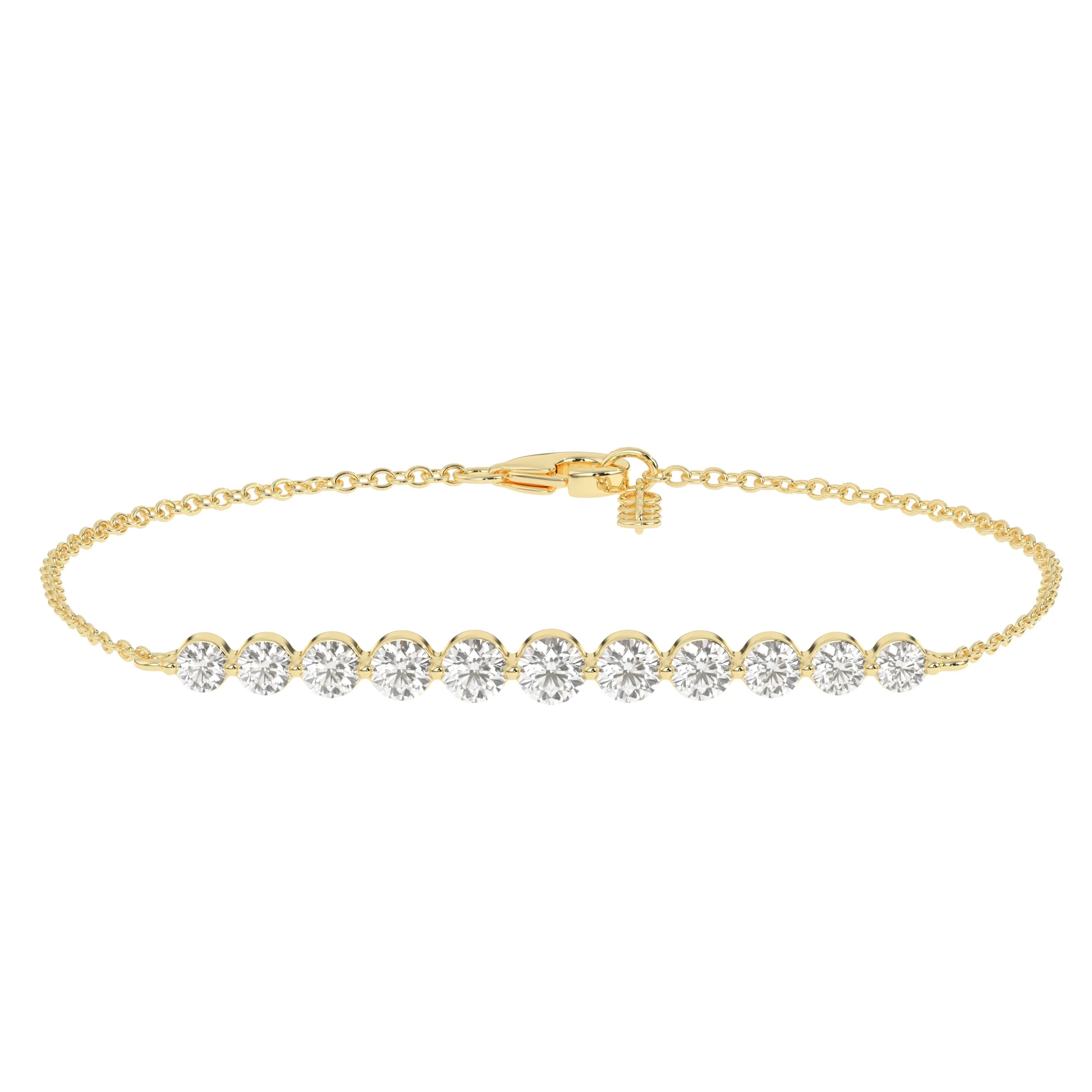 Lumina Diamond Bar Bracelet