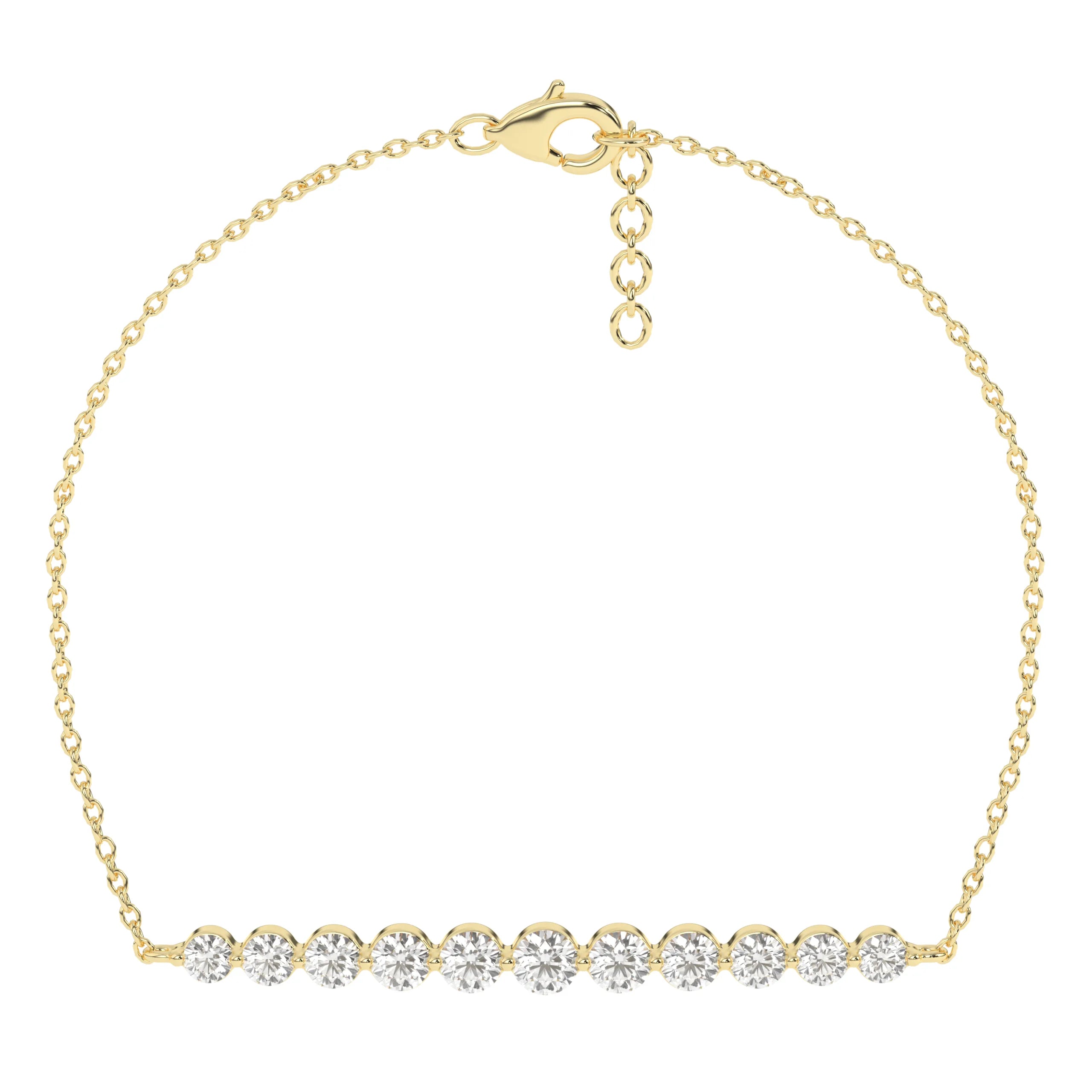 Lumina Diamond Bar Bracelet