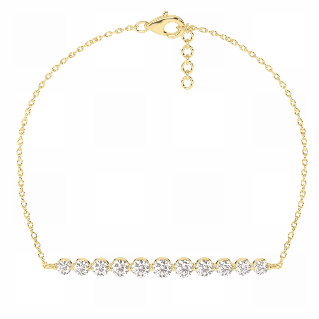 Lumina Diamond Bar Bracelet