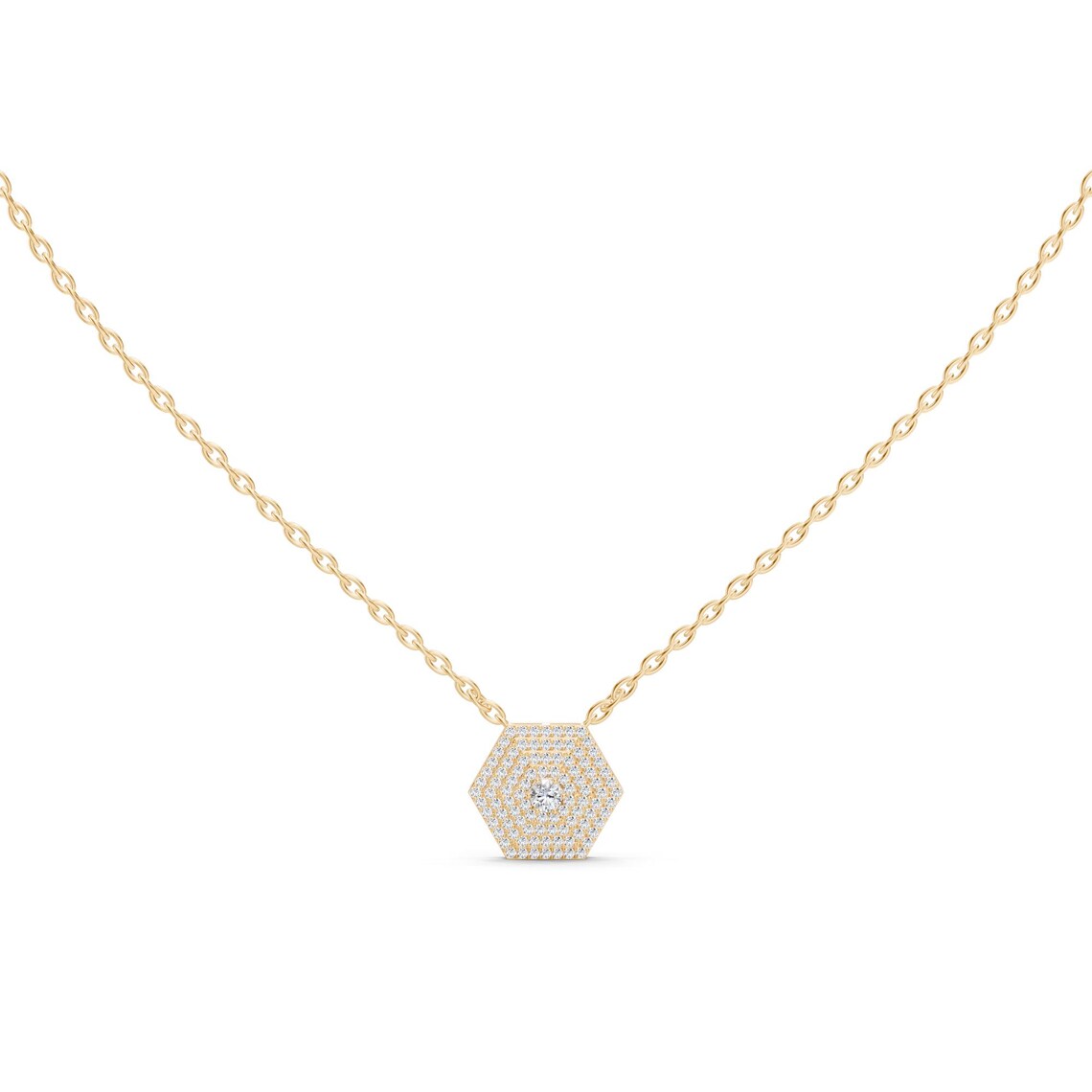 Hexora Diamond Necklace