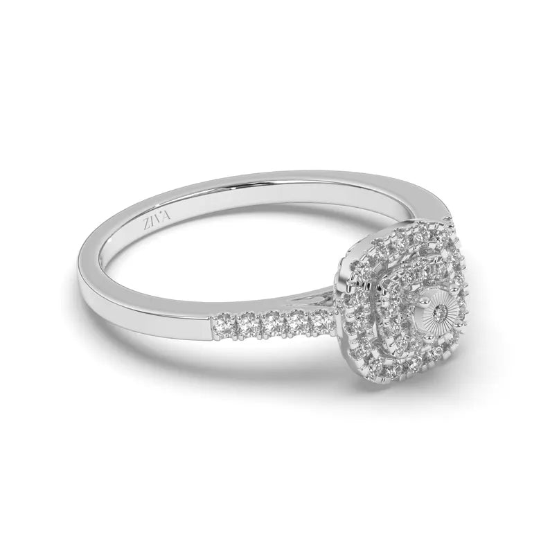 Imperium Halo Diamond Ring