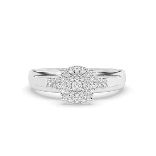 Regal Halo Diamond Ring