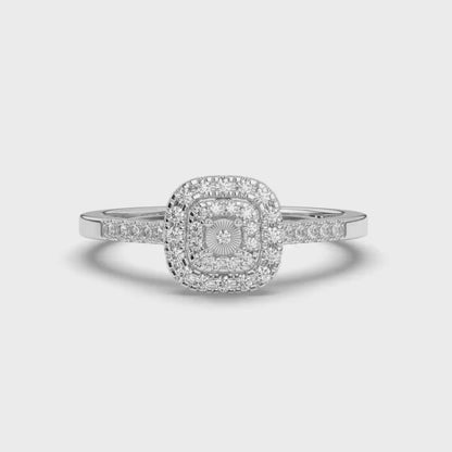 Imperium Halo Diamond Ring