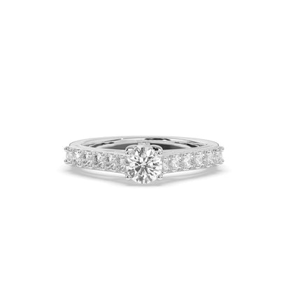 Verdiana Halo Diamond Ring