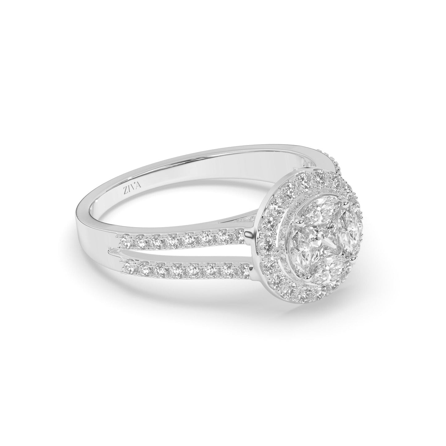 Brillique Diamond Wedding Ring