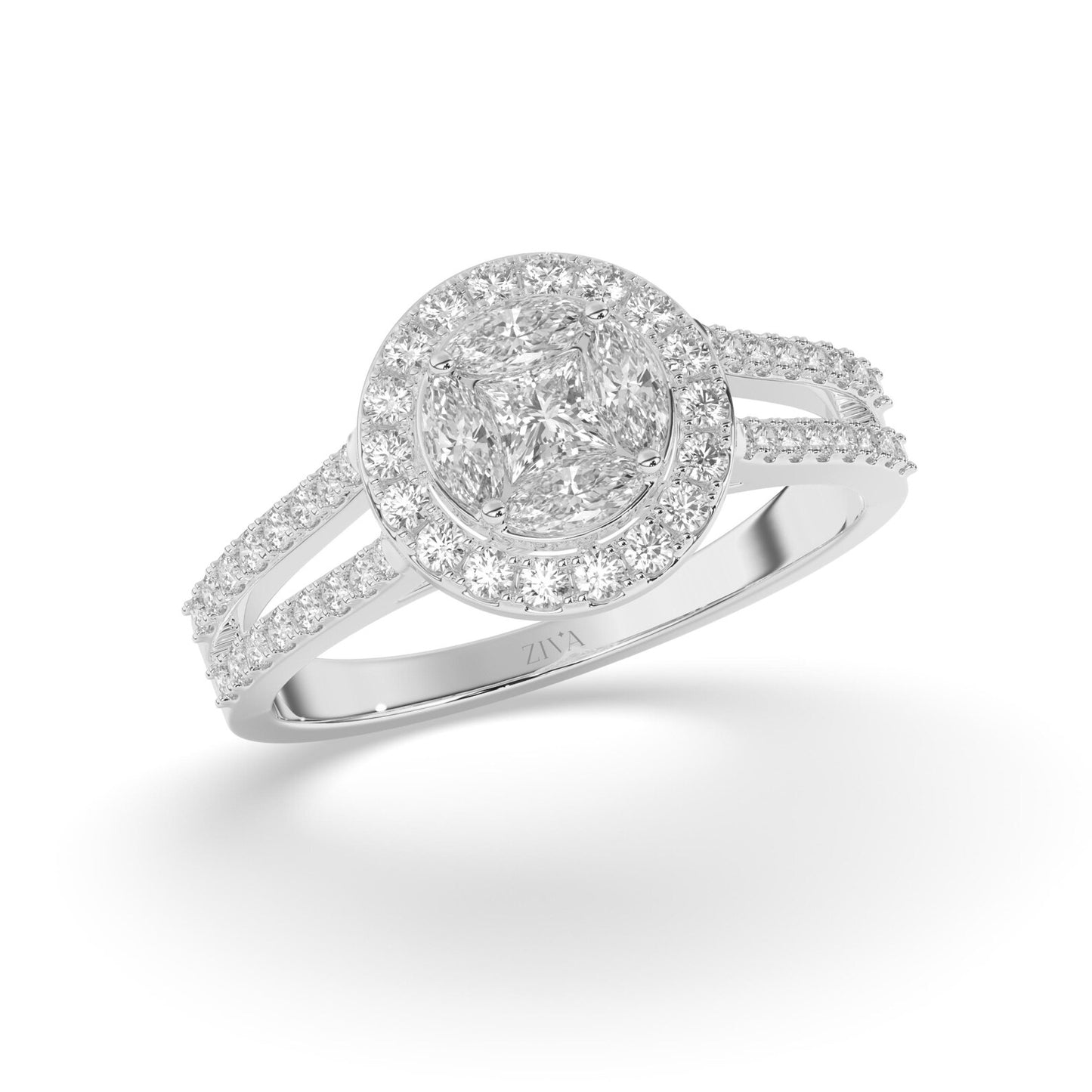 Brillique Diamond Wedding Ring